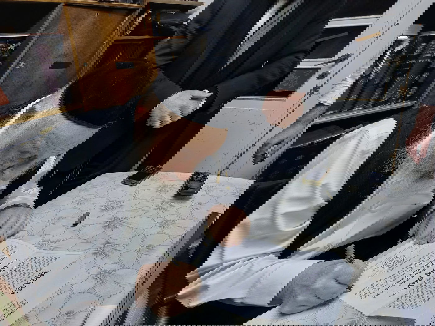 הרב מעלם אצל הגרב"ד פוברסקי