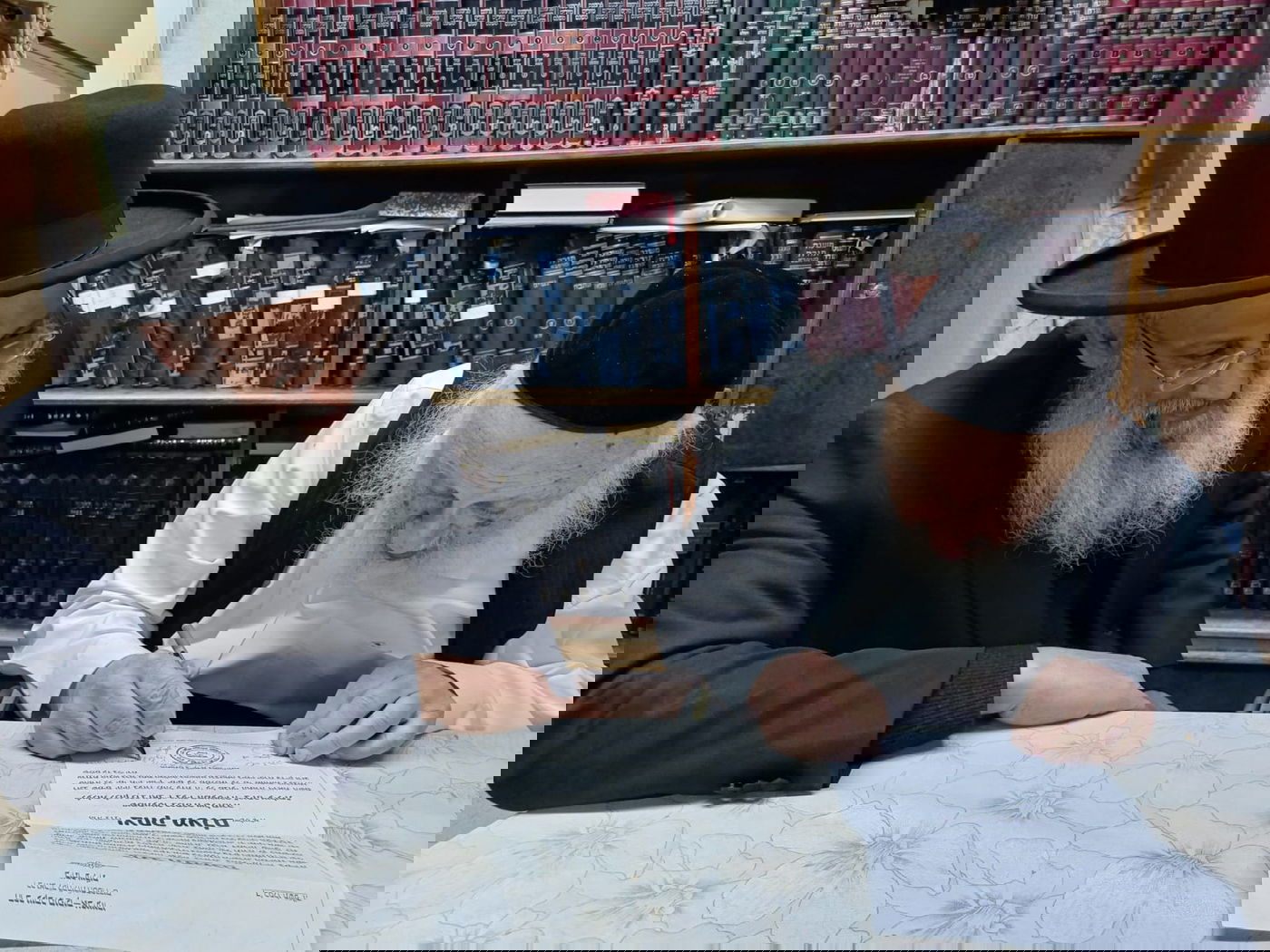 הרב מעלם אצל הגרב"ד פוברסקי