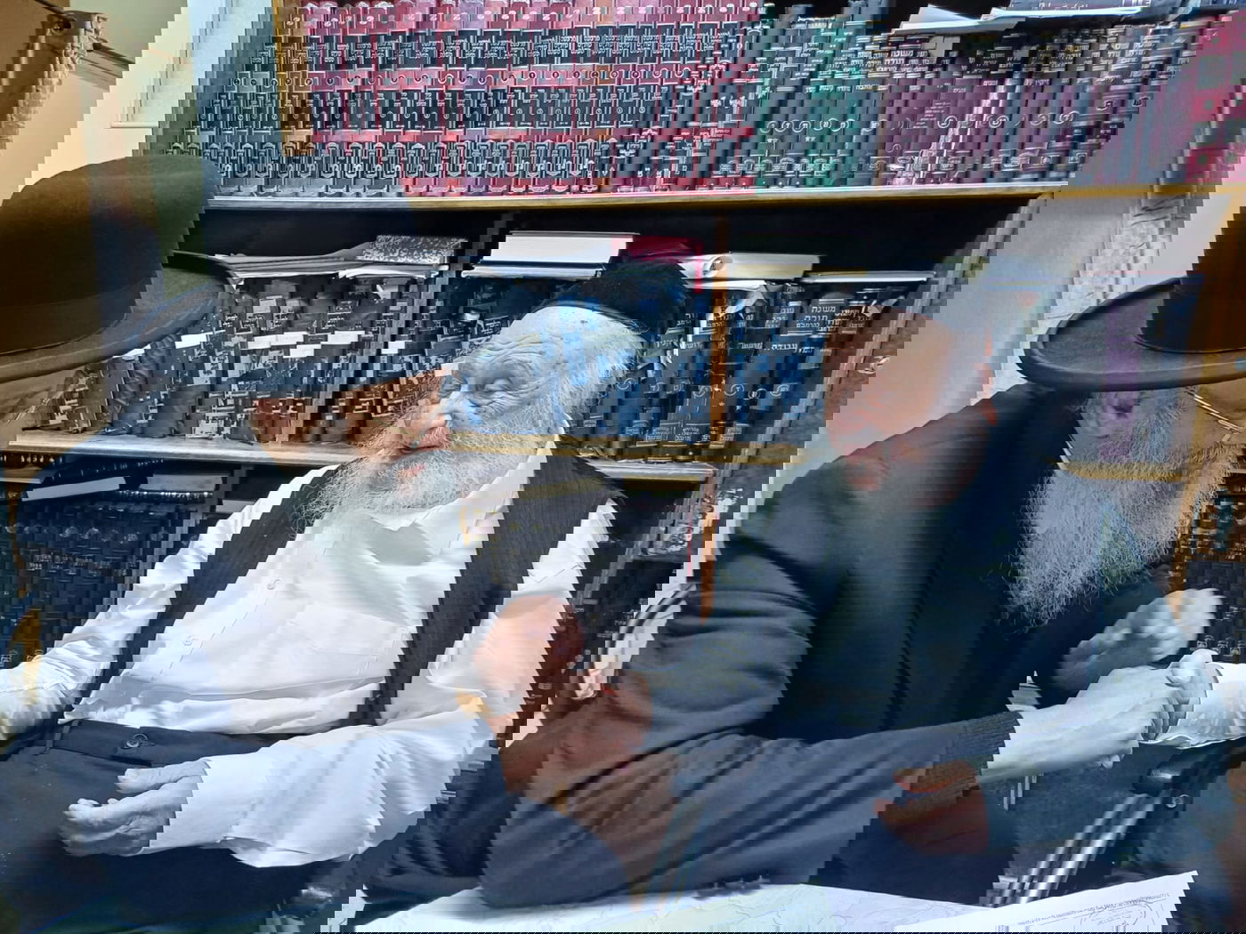 הרב מעלם אצל הגרב"ד פוברסקי