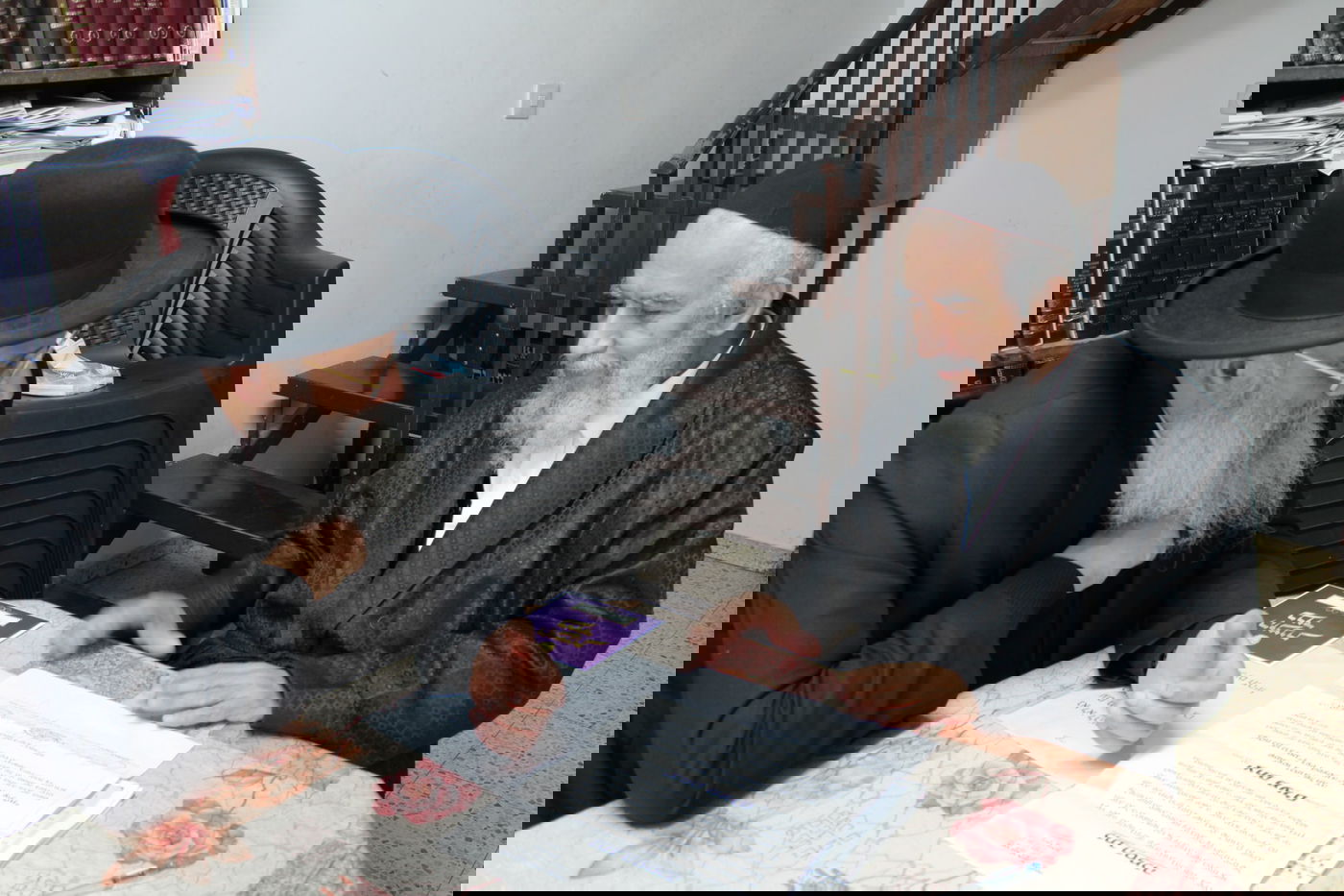 הרב מעלם מקבל את ברכת גדולי הרבנים