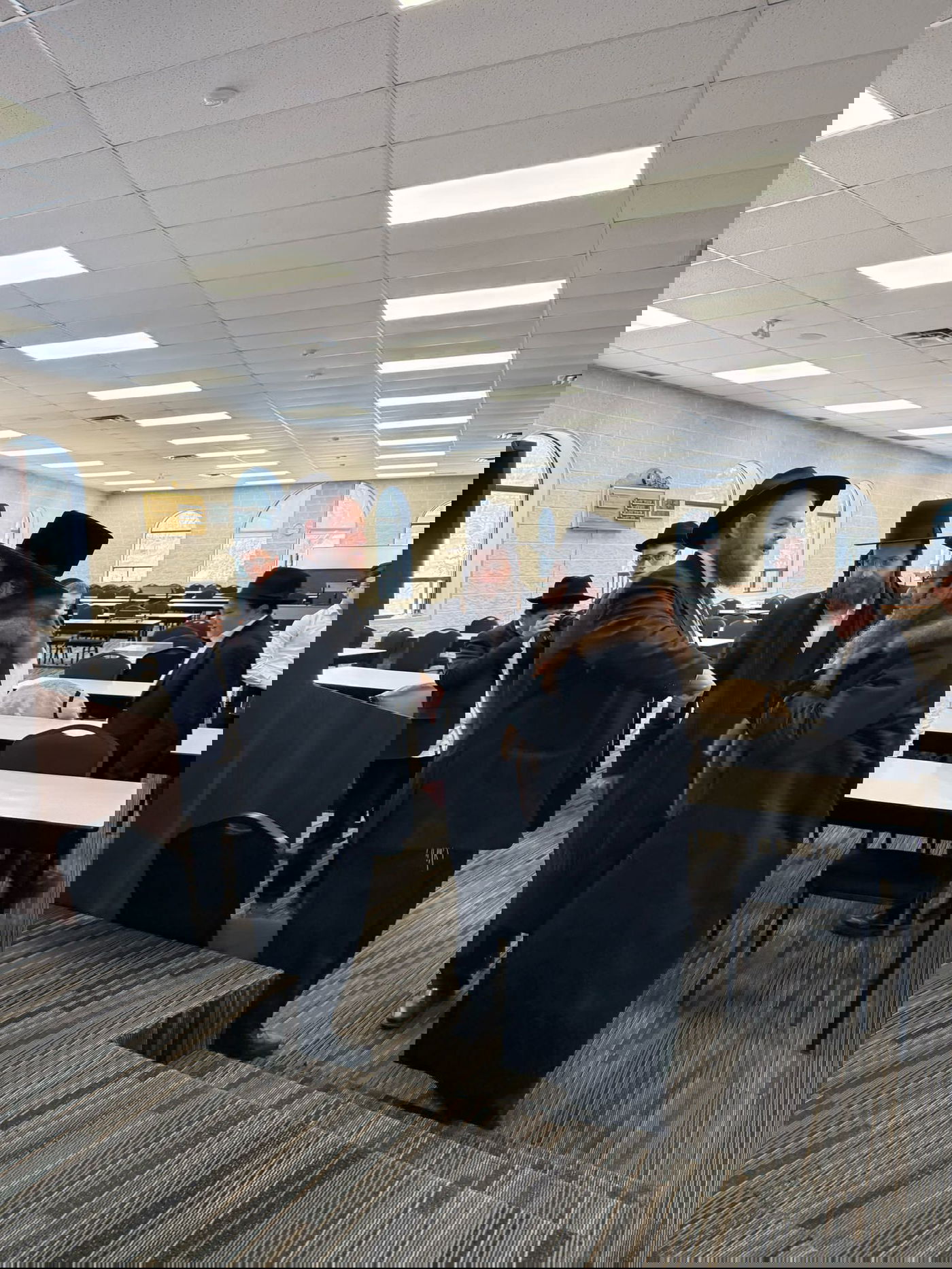 האדמו"ר מסקולען לייקווד בביקור בטורנטו