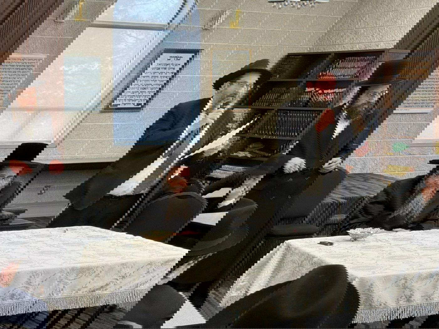 האדמו"ר מסקולען לייקווד בביקור בטורנטו