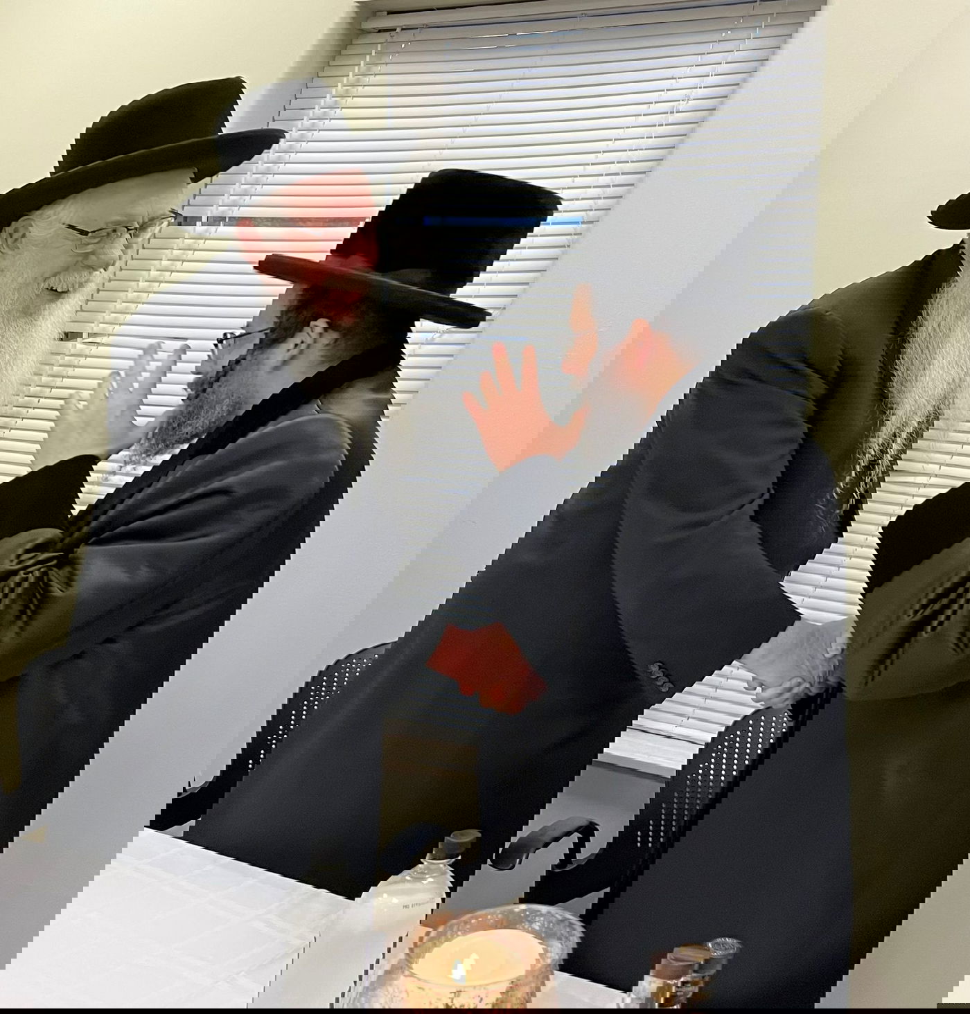 האדמו"ר מסקולען לייקווד בביקור בטורנטו