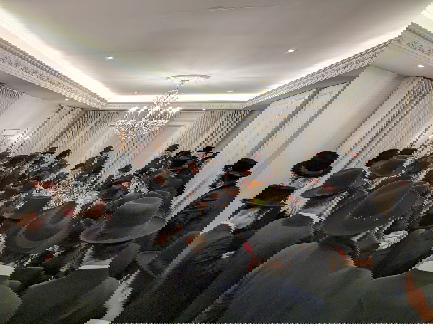 האדמו"ר מסקולען לייקווד בביקור בטורנטו