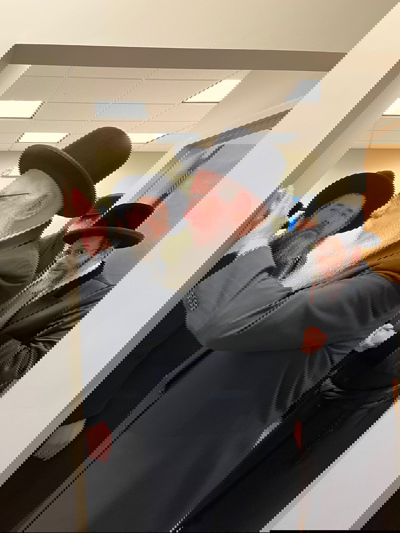 האדמו"ר מסקולען לייקווד בביקור בטורנטו