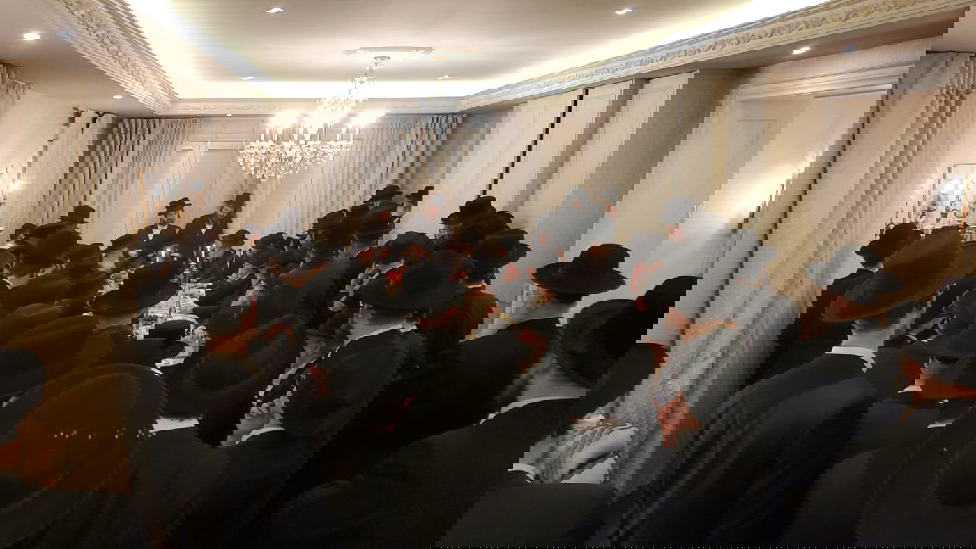 האדמו"ר מסקולען לייקווד בביקור בטורנטו