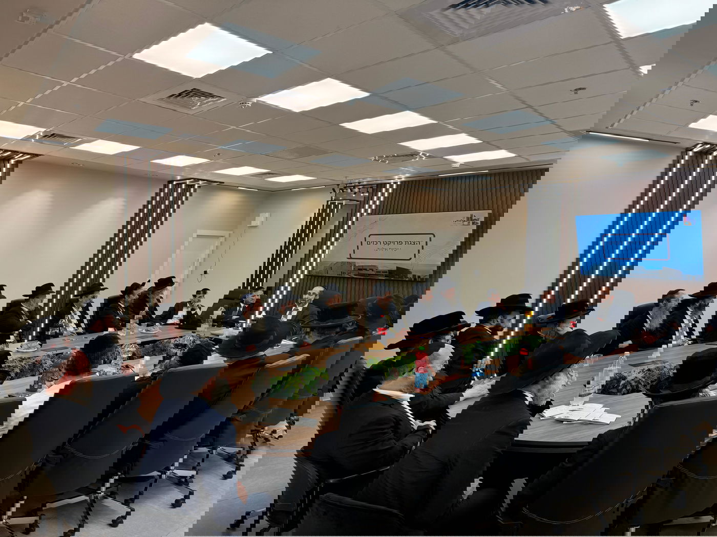 כינוס חניכת פרויקט הרכזים והחונכים העירוני באלעד