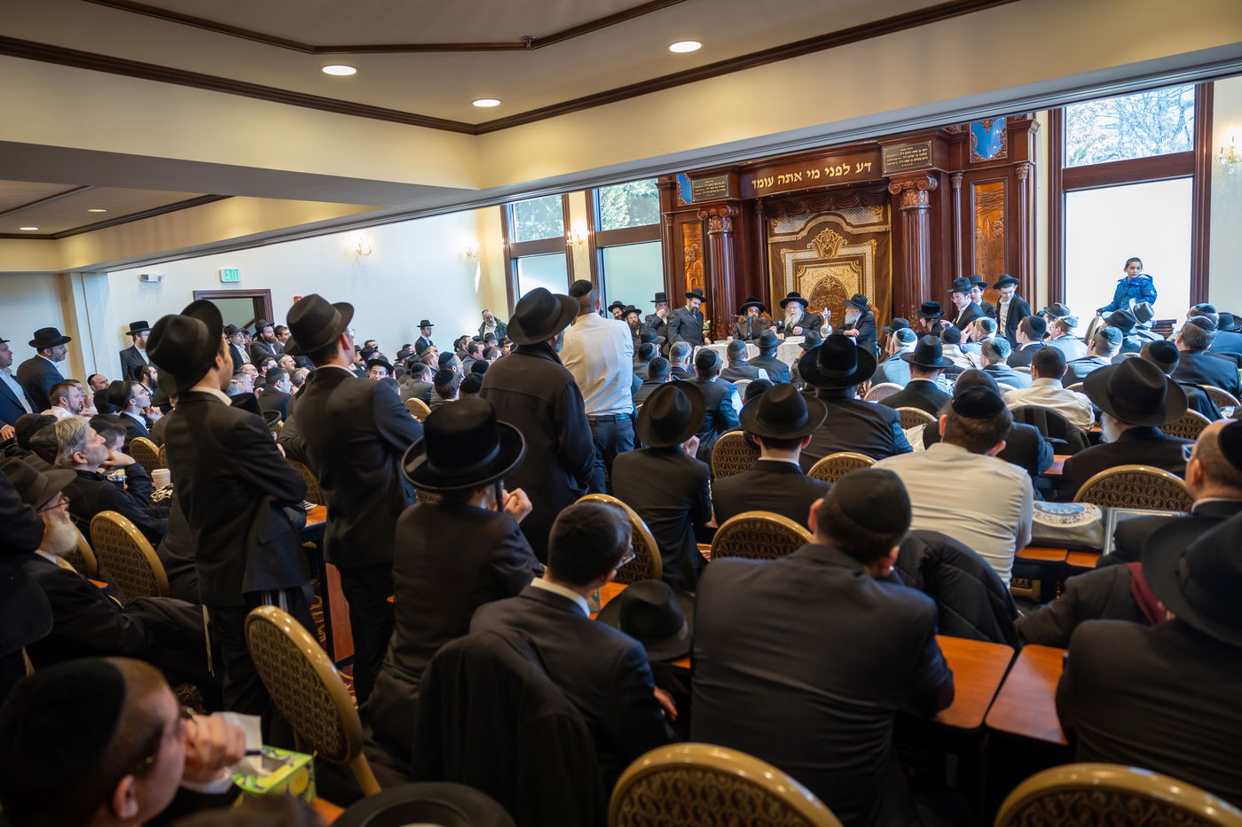 הגר"ש אלתר בביקור בבולטימור