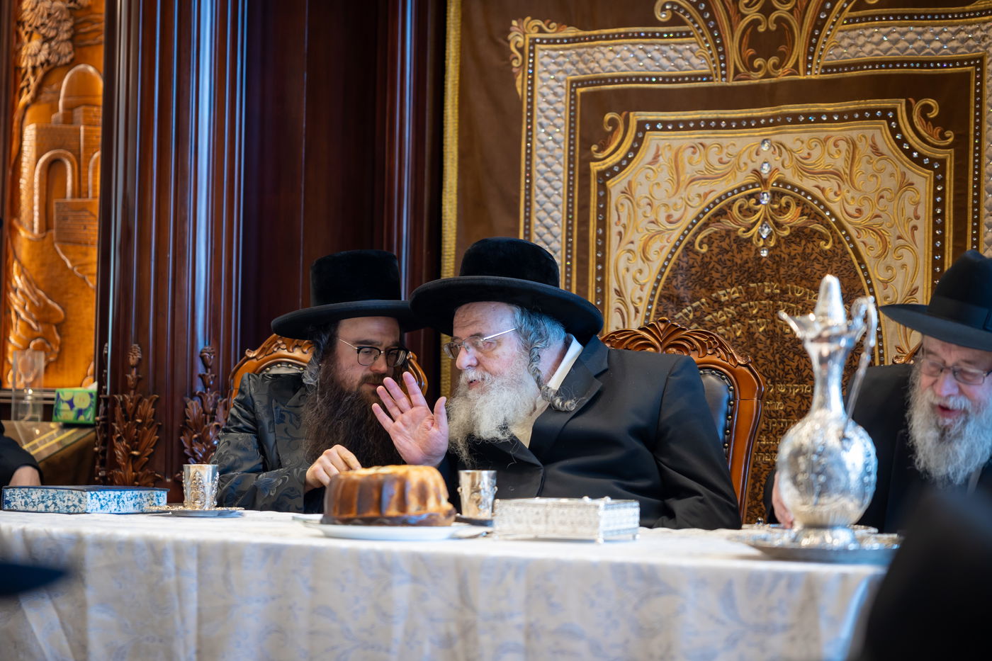 הגר"ש אלתר בביקור בבולטימור