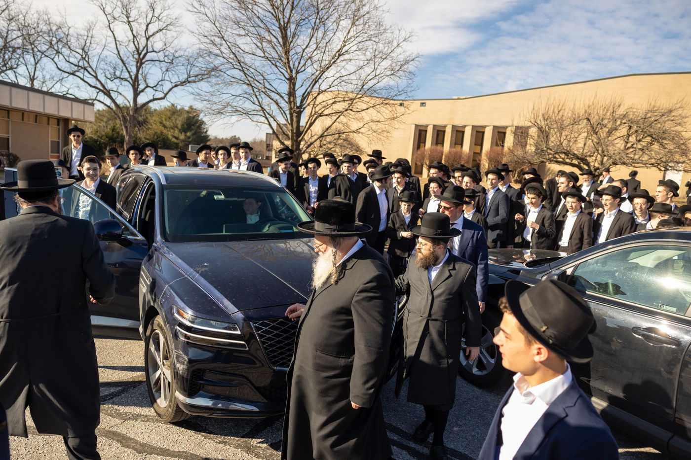 הגר"ש אלתר בביקור בבולטימור