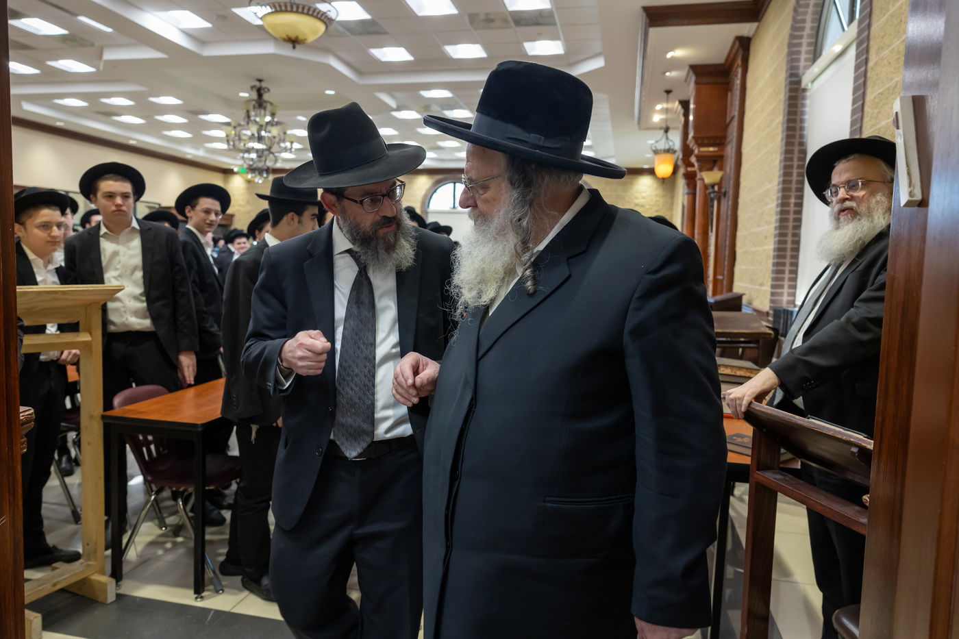 הגר"ש אלתר בביקור בבולטימור