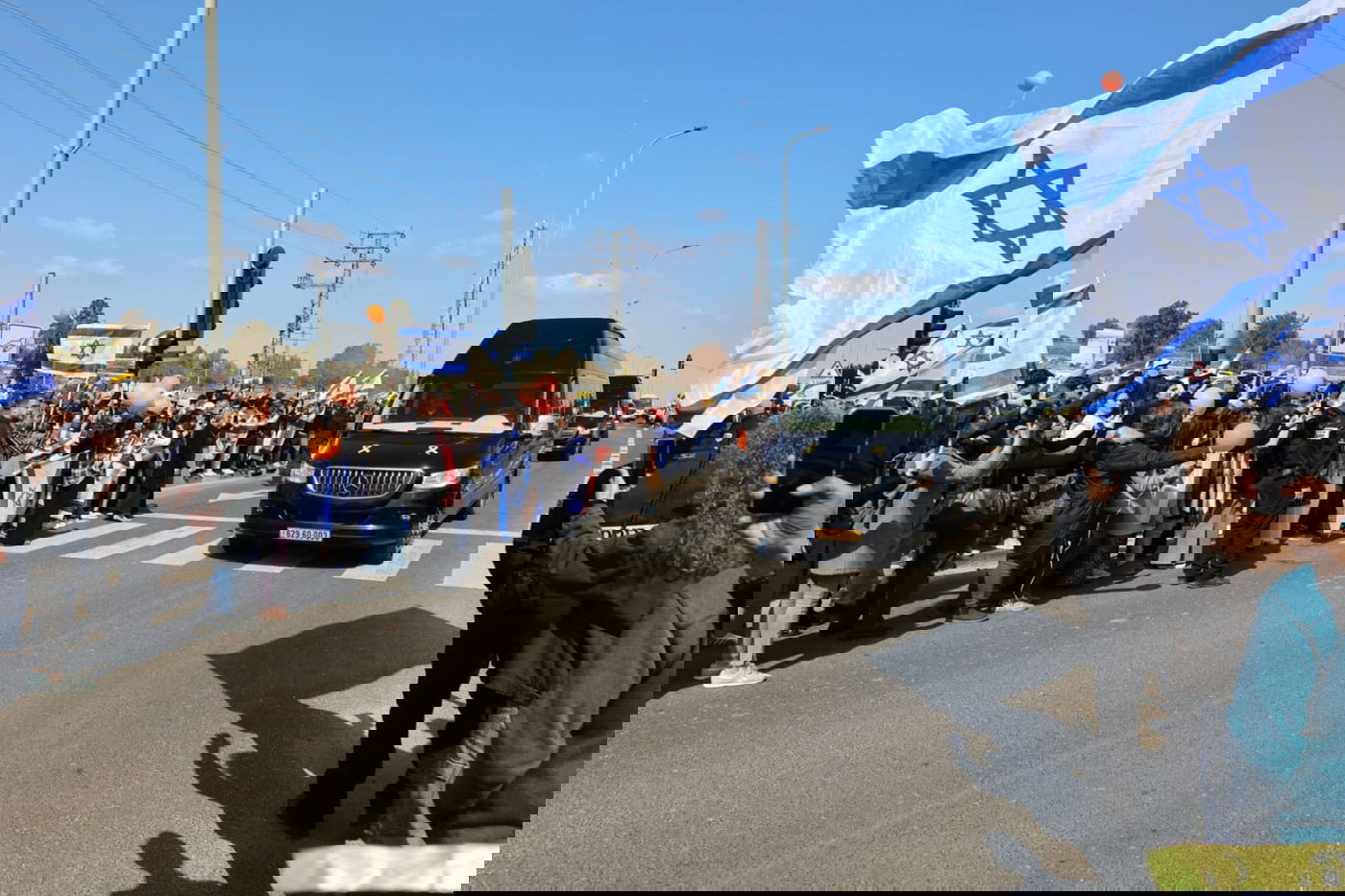 תושבי שדרות בצומת ניר עם