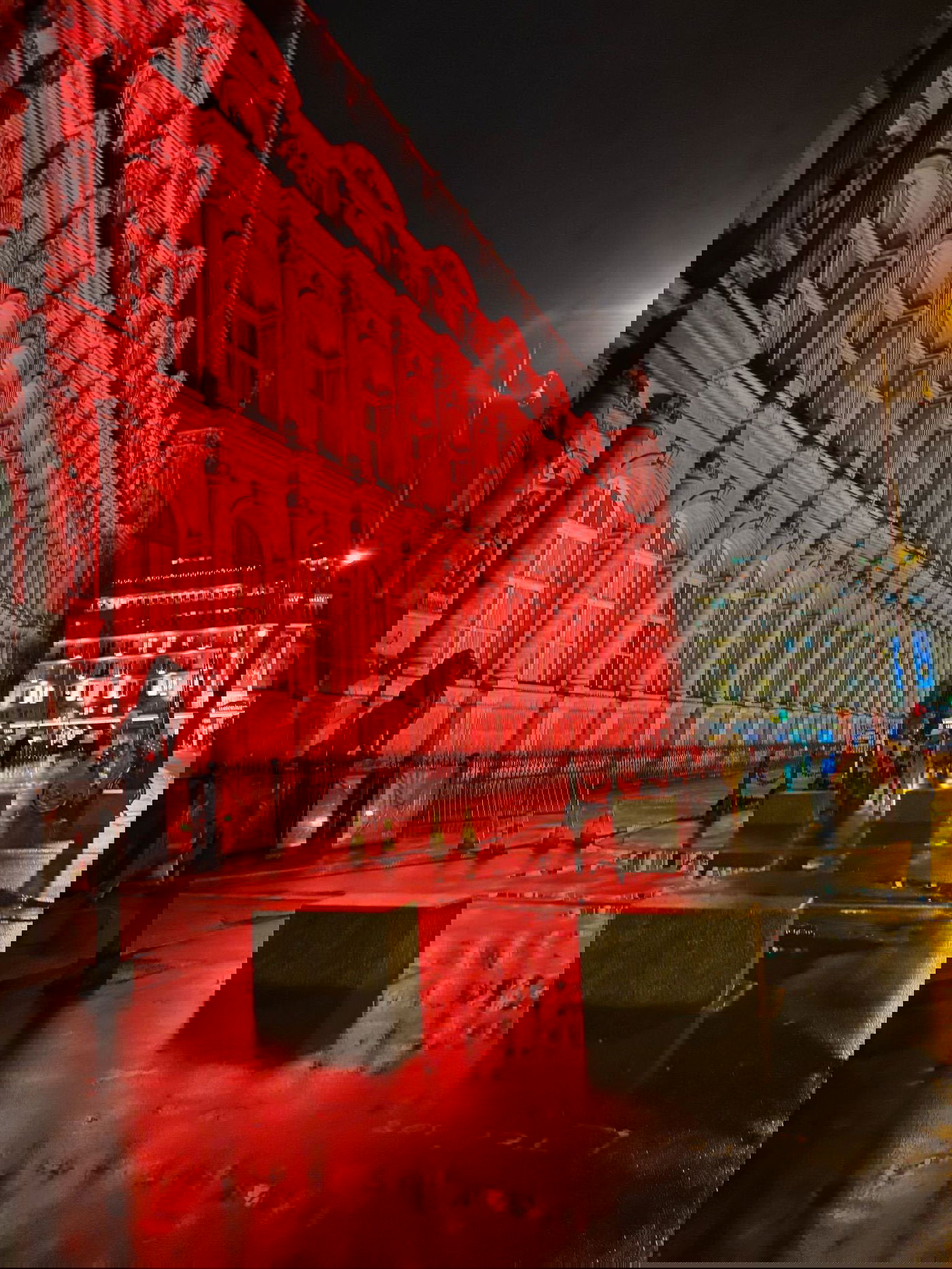 פריז התייחדה עם זכרם של הביבסים - ונצבעה כתום | תיעוד 