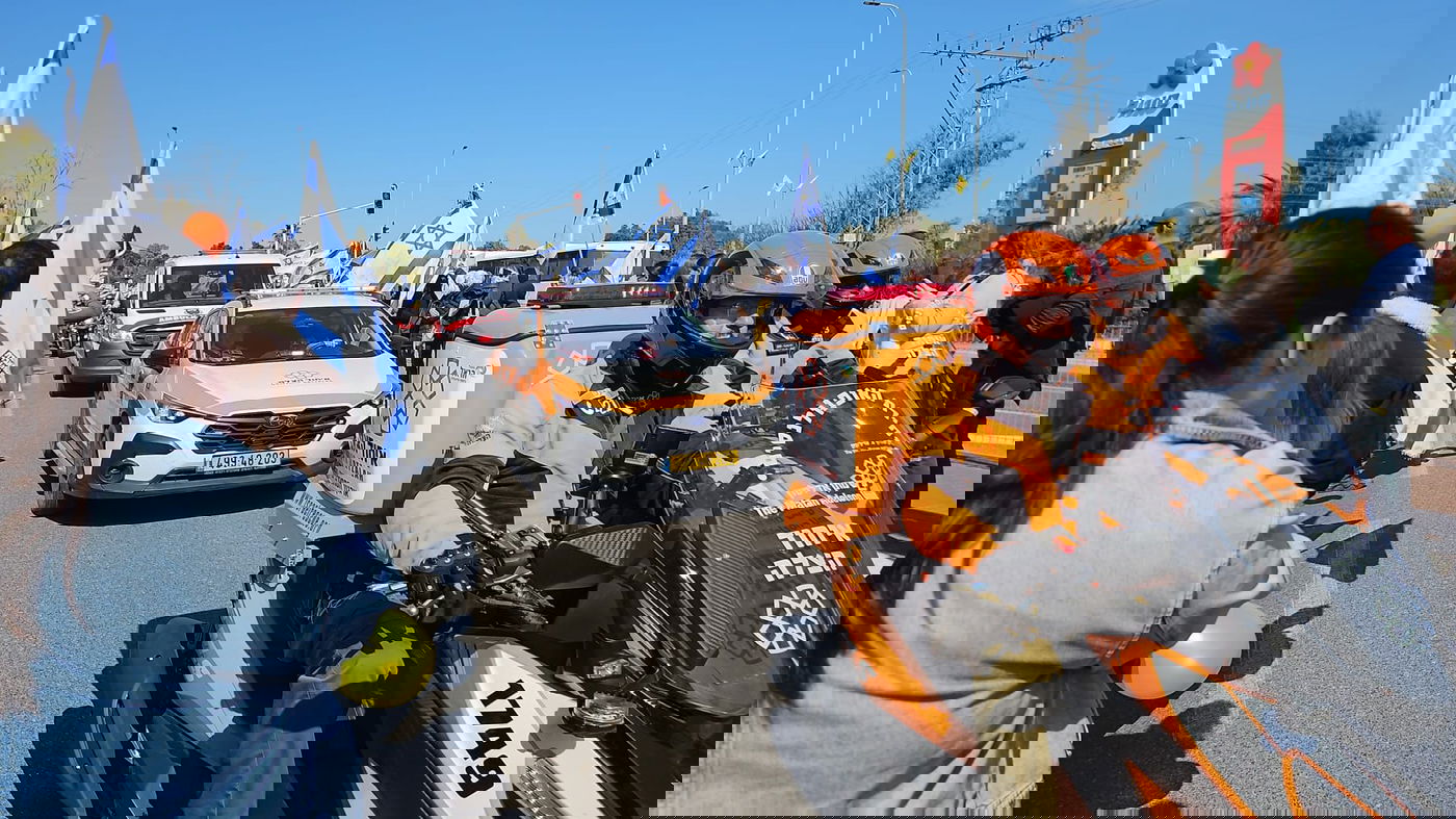 השיירה בצומת יד מרדכי