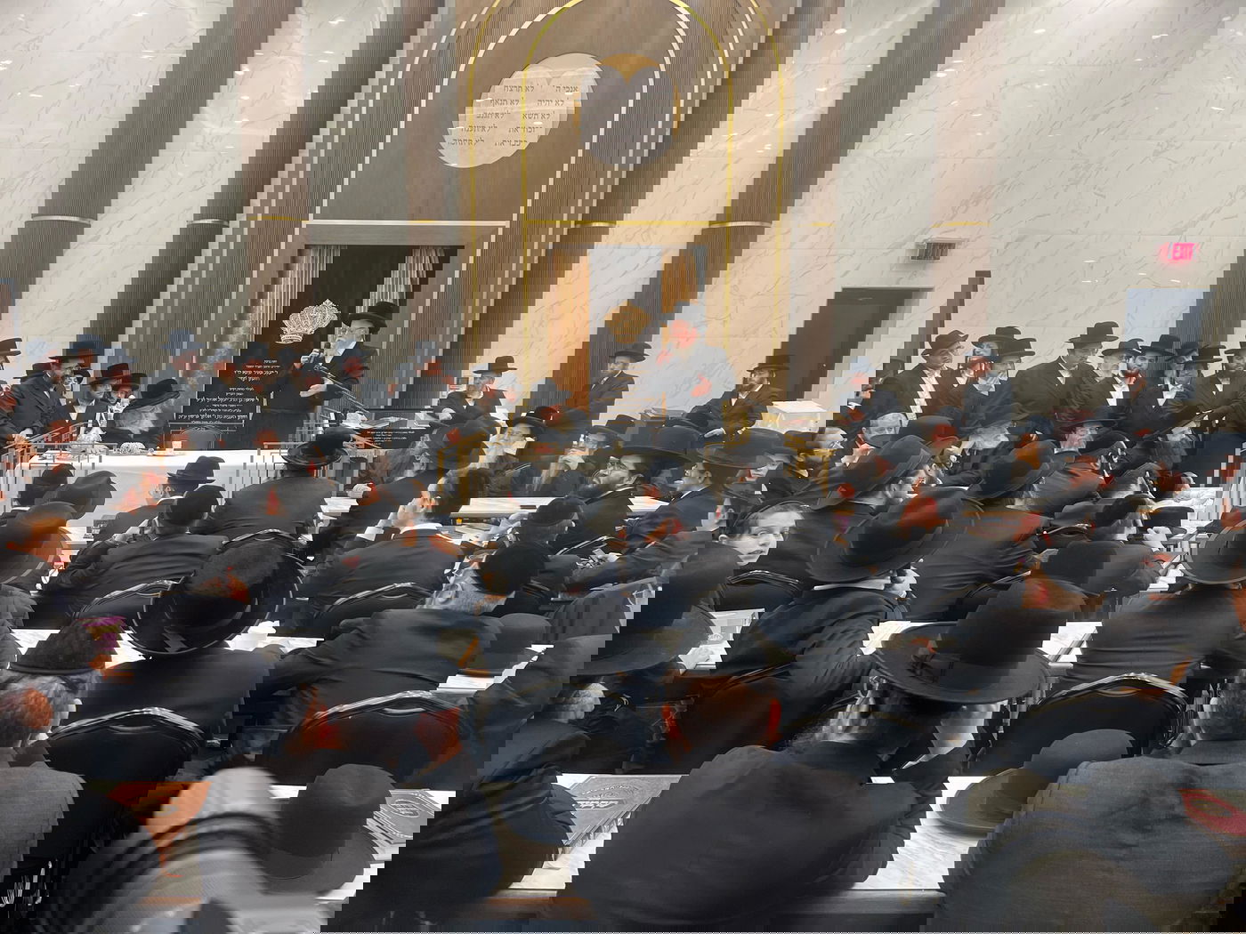 הגר"ש אלתר בביקור בלייקווד