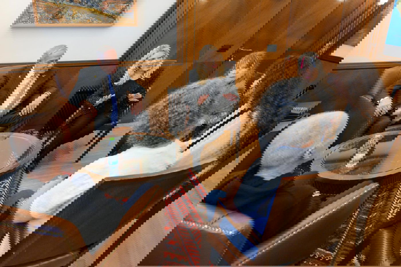 פגישת ראש הממשלה נתניהו עם שורד השבי קית' סיגל