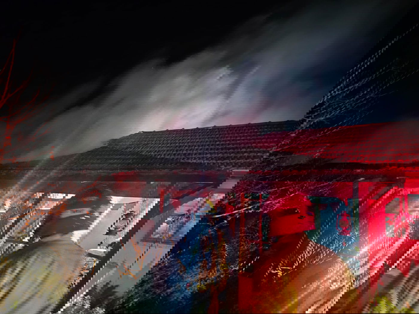 השריפה ביישוב כליל