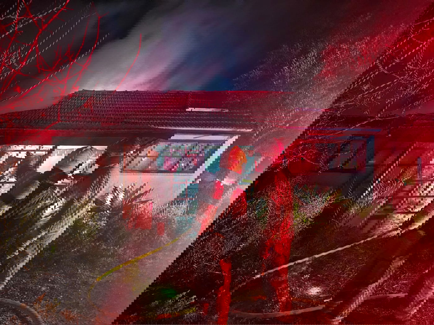 השריפה ביישוב כליל