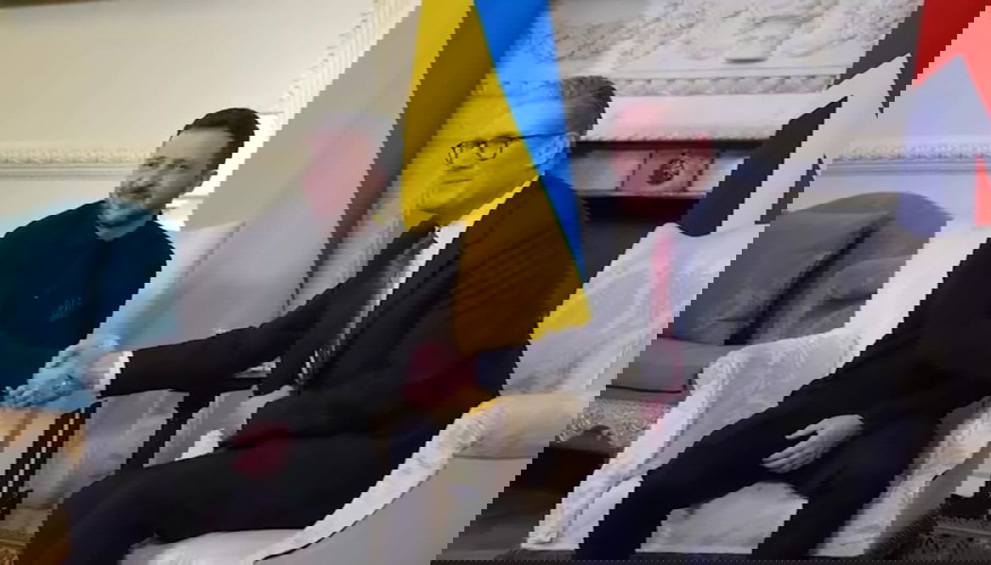 הפגישה בין סטארמר לולדימיר זלנסקי 