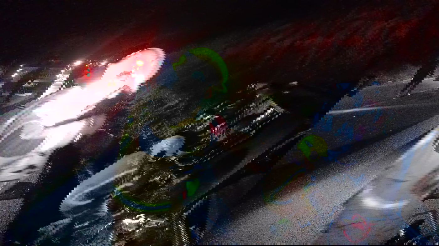 זירת התאונה