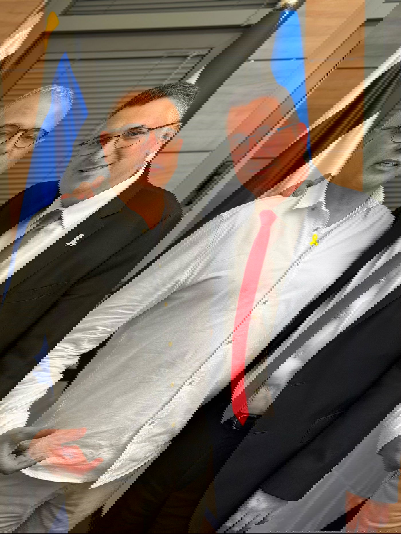 שר החוץ עם רפי בן שטרית