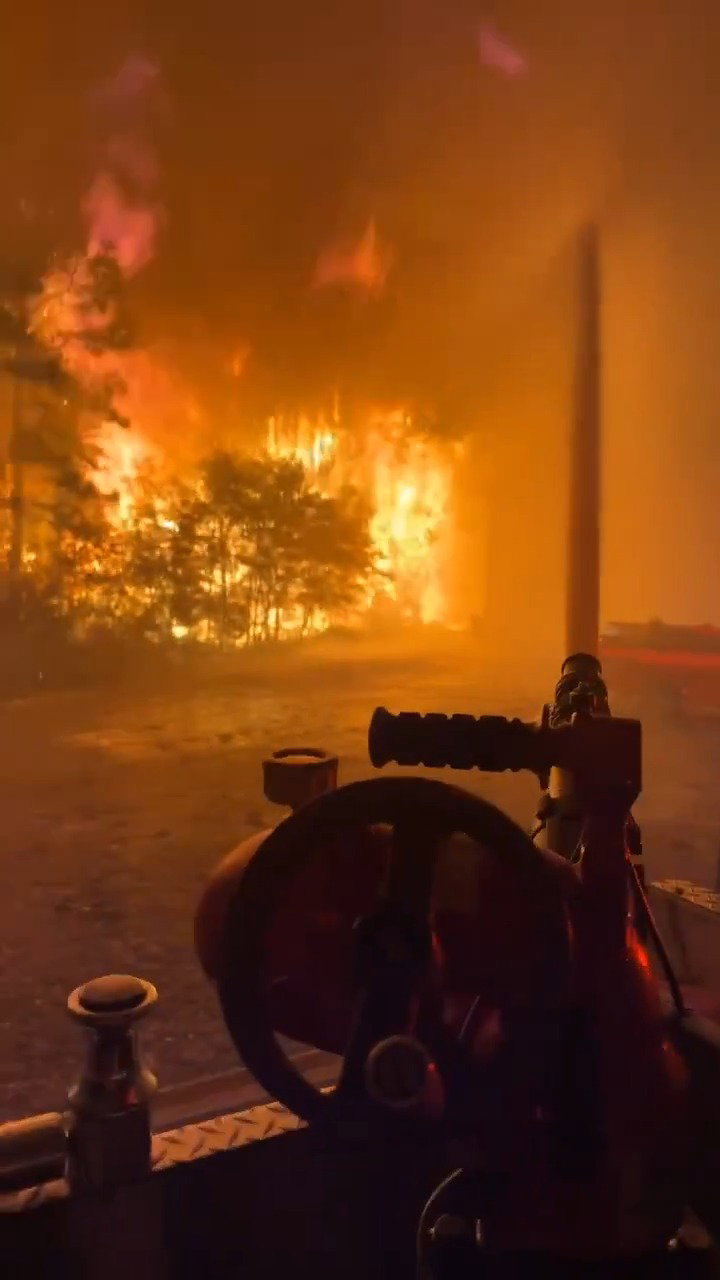 השריפות בדרום קרוליינה 