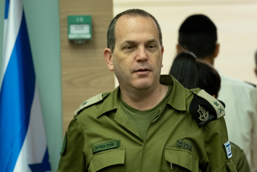 ראש אגף המבצעים האלוף עודד בסיוק