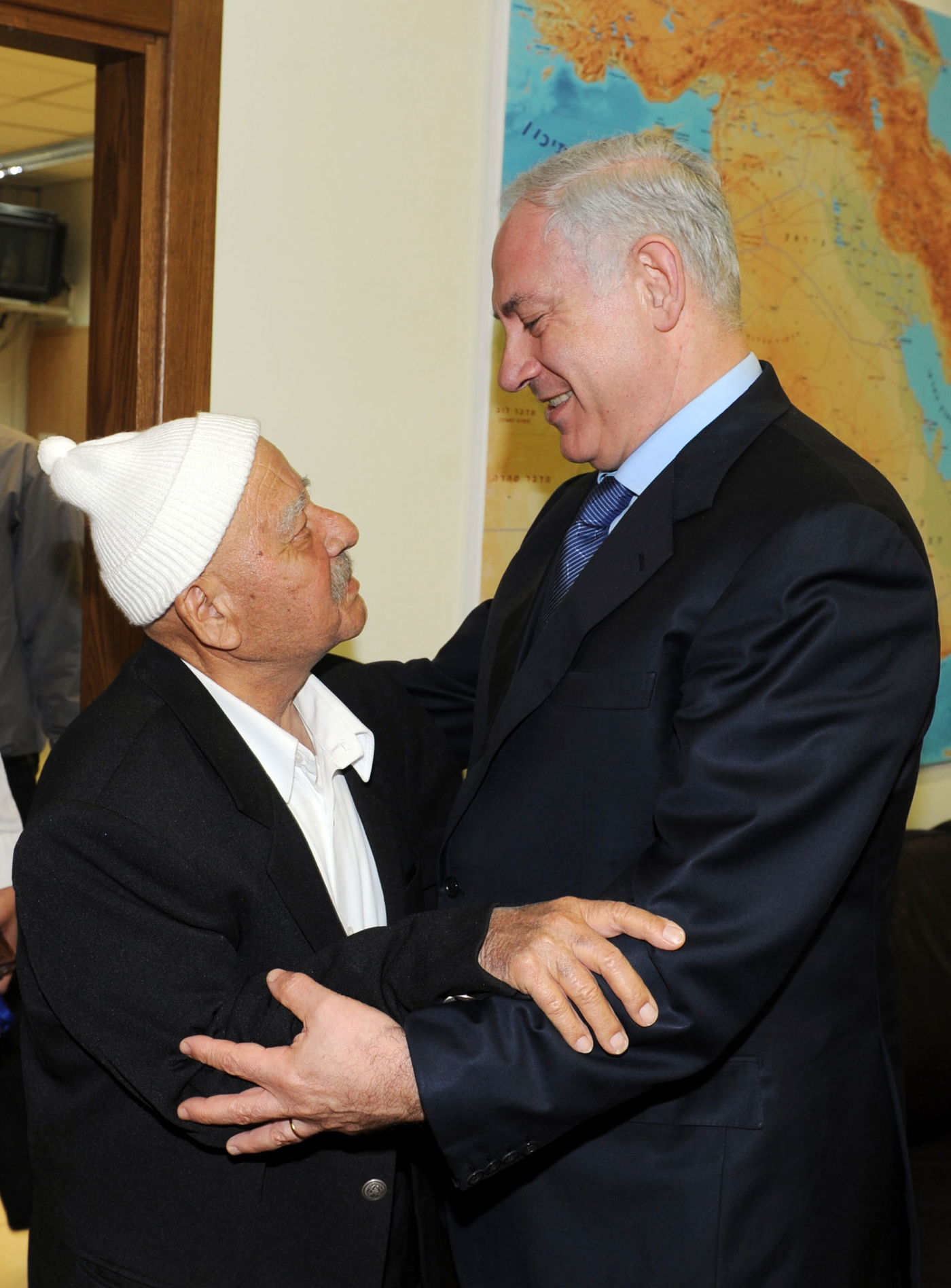 ראש הממשלה בנימין נתניהו נפגש עם לוחם סיירת מטכ"ל לשעבר, הקצין הדרוזי סלים שופי