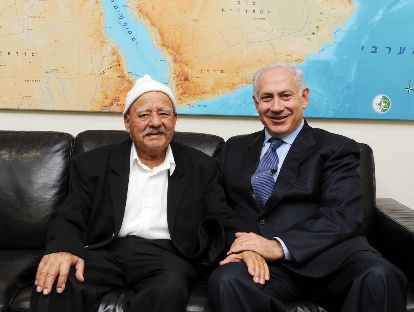 ראש הממשלה בנימין נתניהו נפגש עם לוחם סיירת מטכ"ל לשעבר, הקצין הדרוזי סלים שופי 