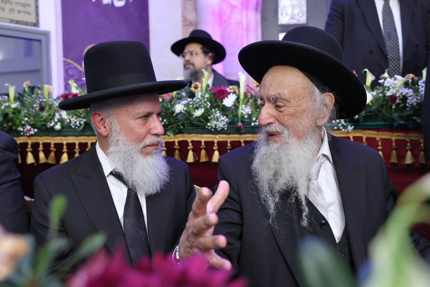 הכתרת הגאון רבי יצחק מועלם לרבה הספרדי של העיר ביתר