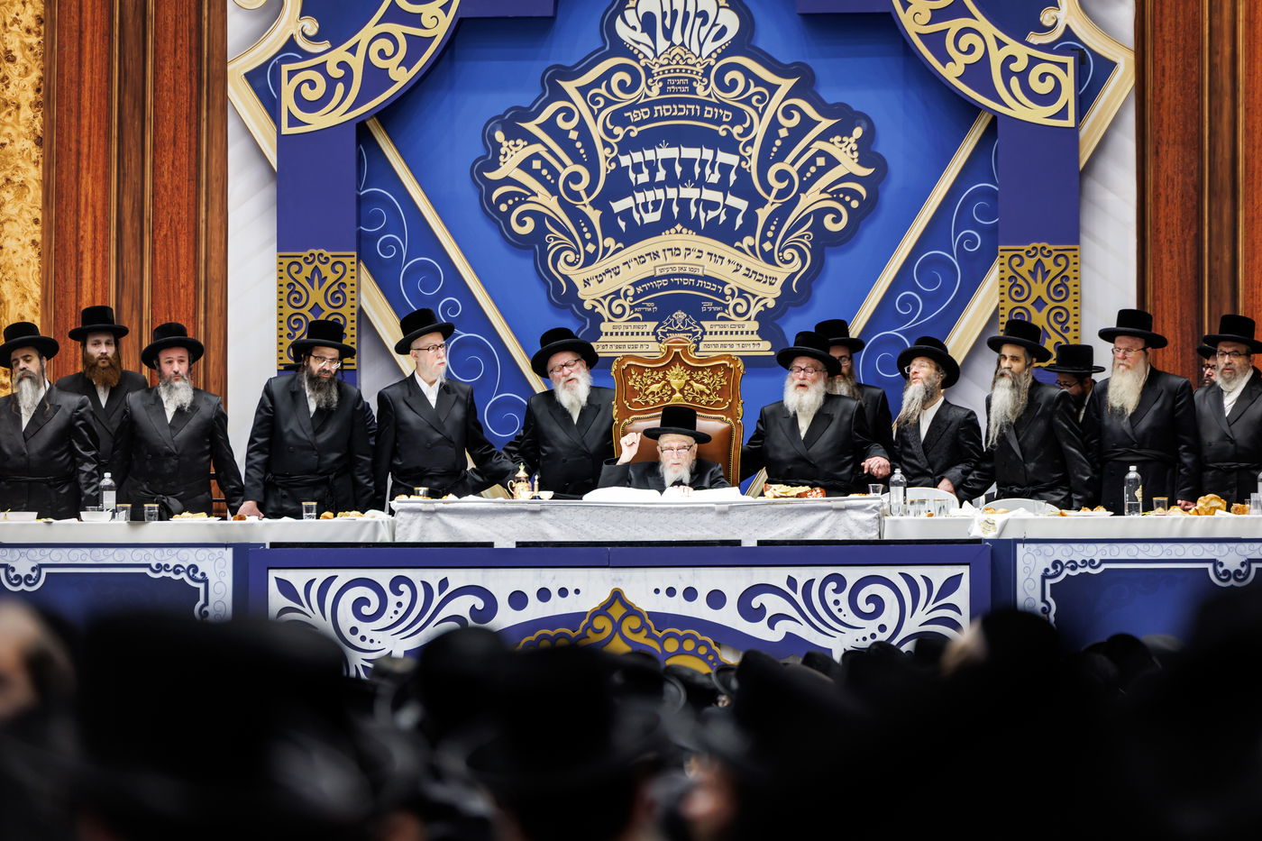 סעודת הכנסת ספר תורה בסקווירא