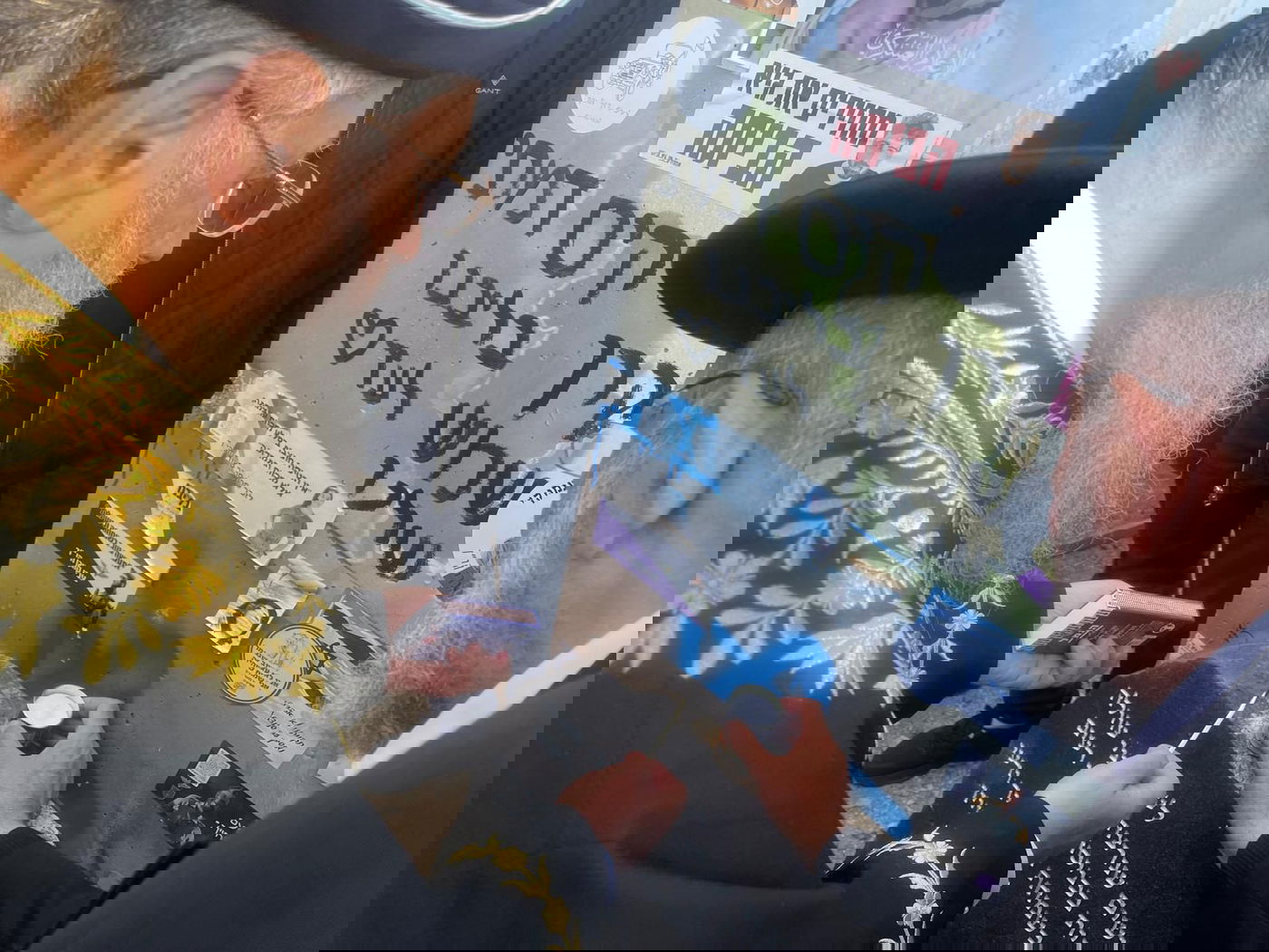 טקס חנוכת "מיגונית החסד" בצומת רעים