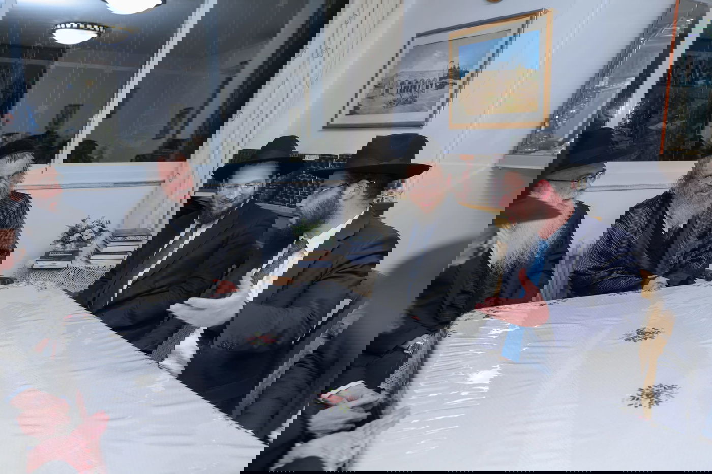 בכנס היסוד בבית הגר"ד כהן