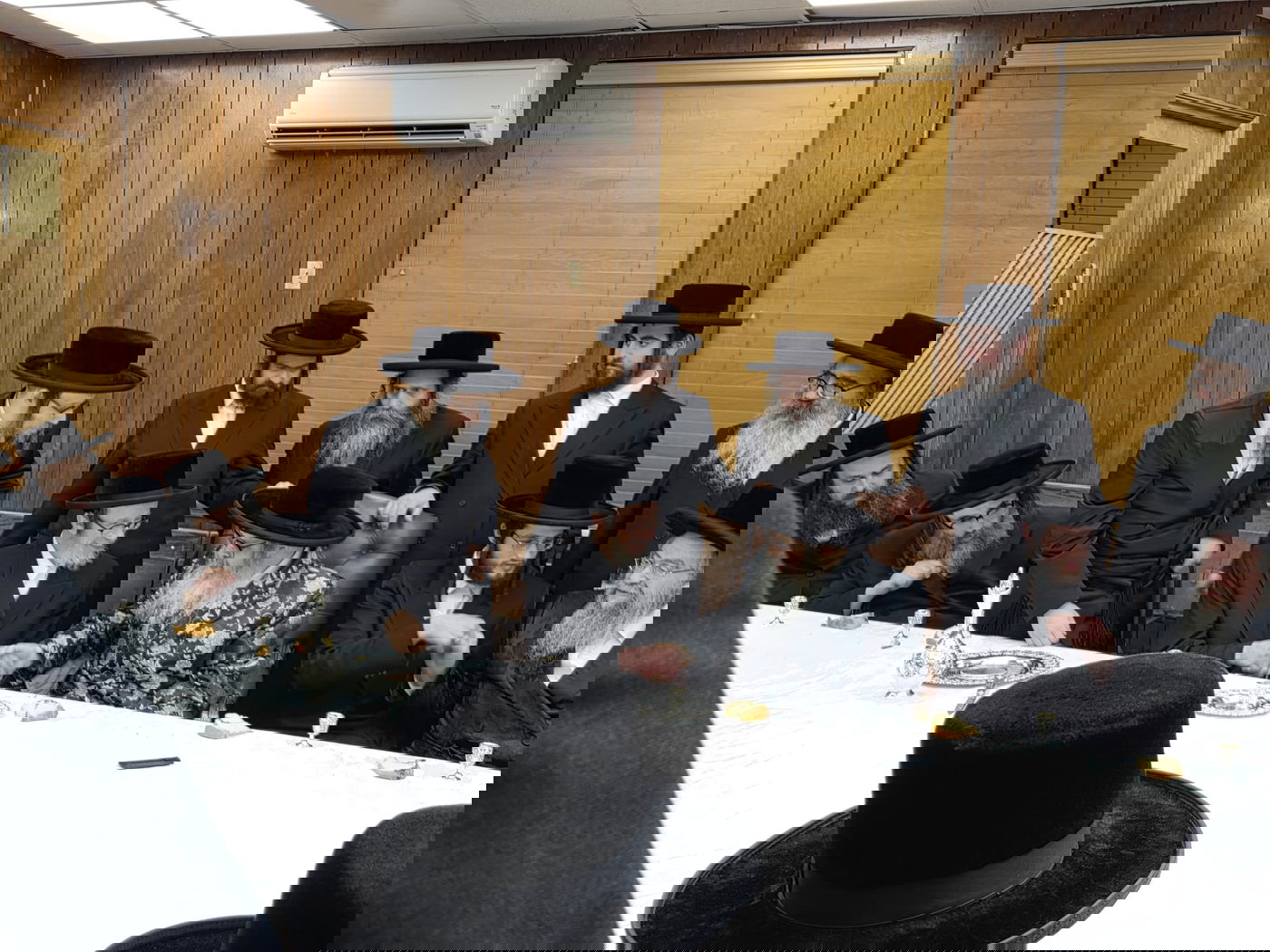 שמחת אירוסי נכדת האדמו"ר מסאטמר