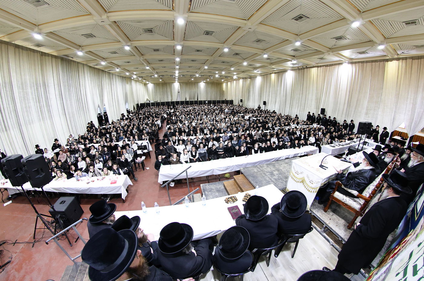 מעמד 'פירותיך מתוקים' בחצה"ק צאנז