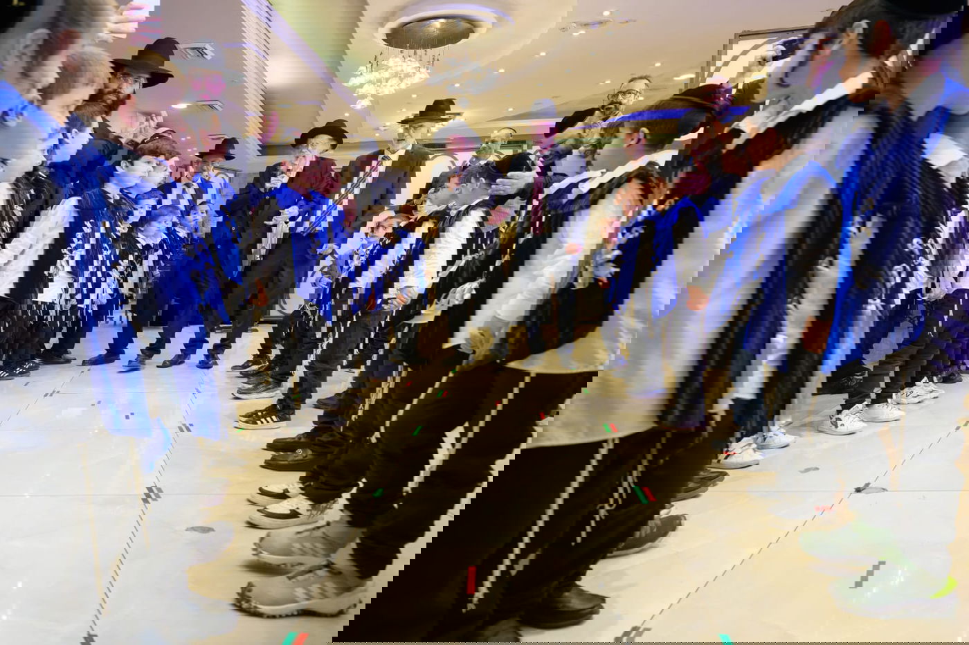 מסיבת סידור לתלמידי כיתה א' מתלמוד תורה "נר שמואל" חדרה