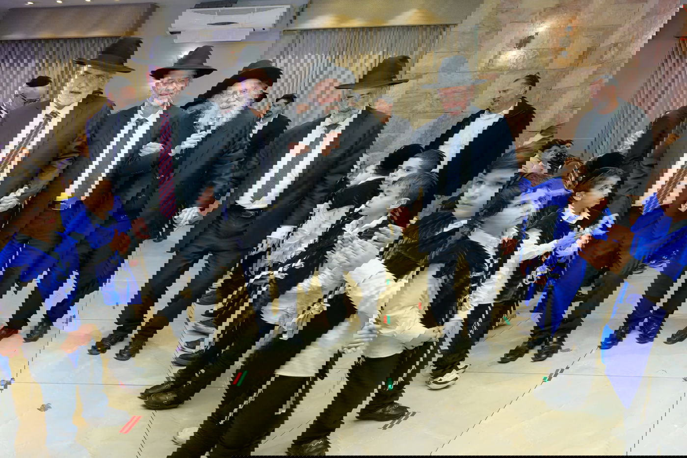 מסיבת סידור לתלמידי כיתה א' מתלמוד תורה "נר שמואל" חדרה