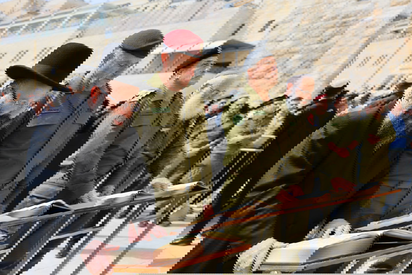 הביקור של הרמט"כלים בכותל