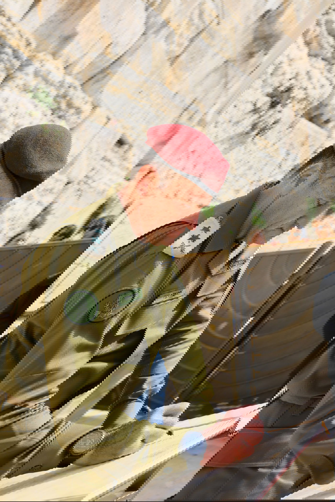 הביקור של הרמט"כלים בכותל