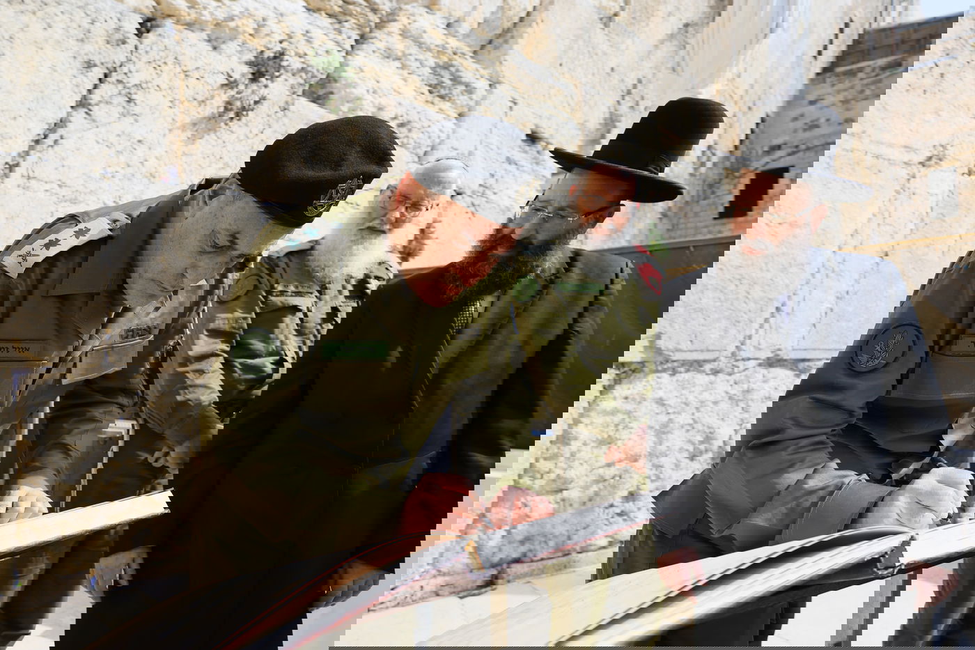 הביקור של הרמט"כלים בכותל