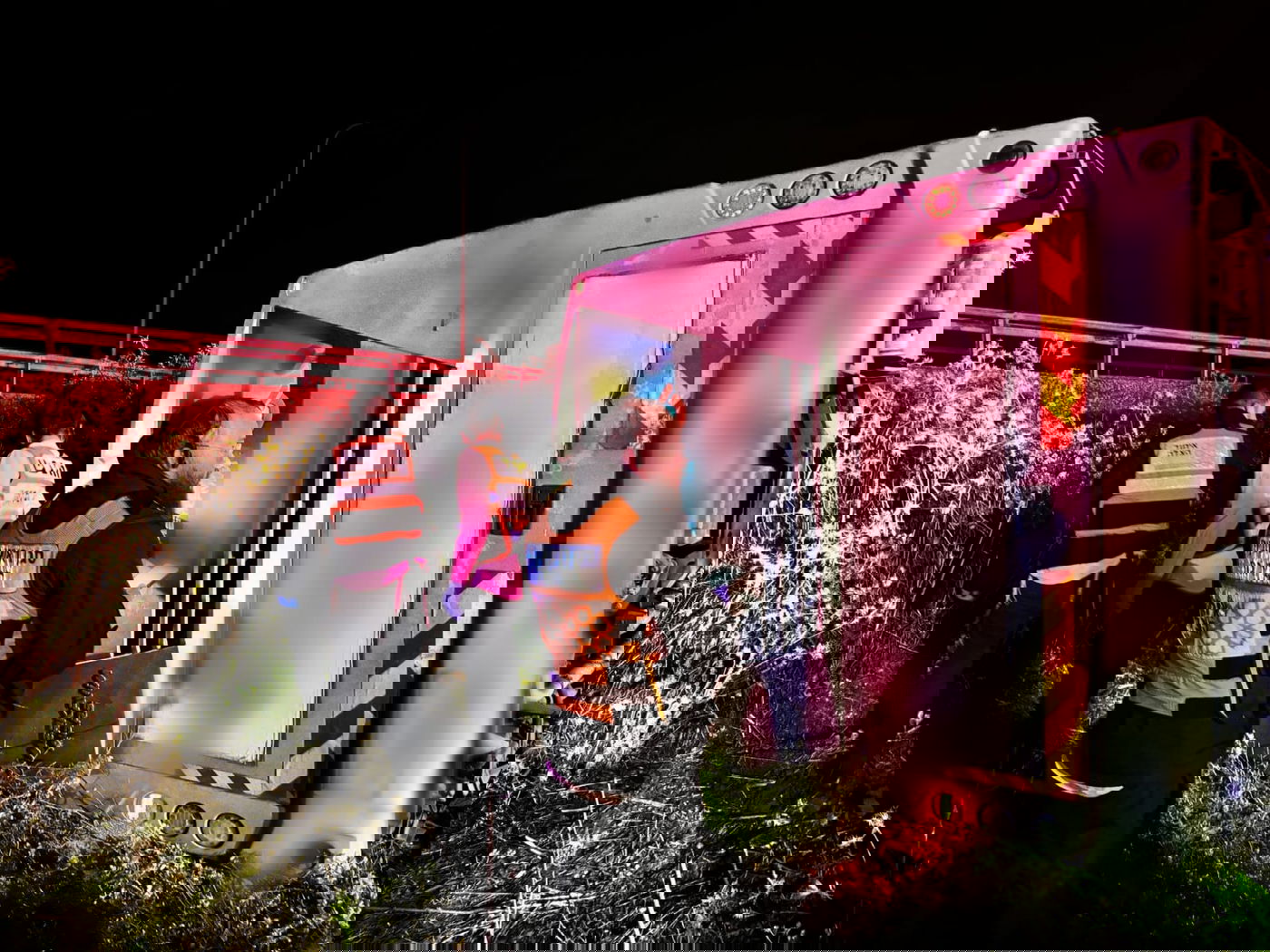 זירת התאונה