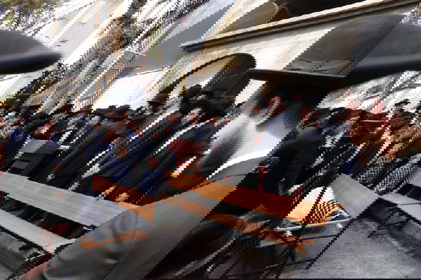 מסע הלוויית הגאון רבי זאב ברלין זצ"ל