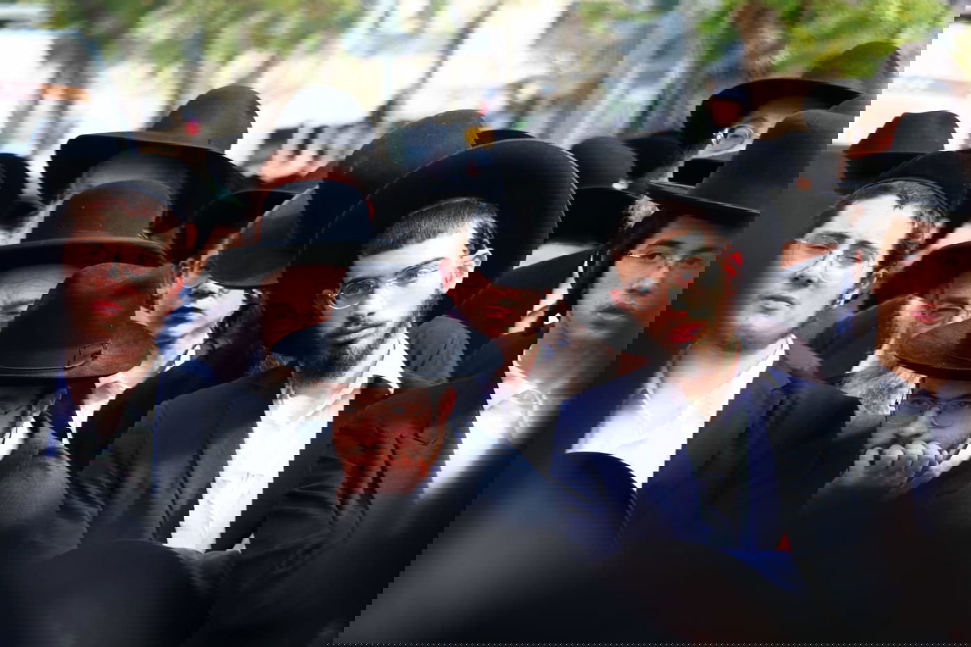 מסע הלוויית הגאון רבי זאב ברלין זצ"ל