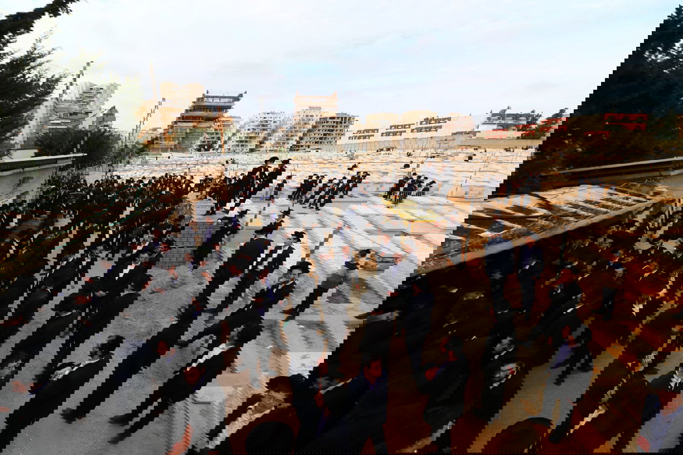 מסע הלוויית הגאון רבי זאב ברלין זצ"ל