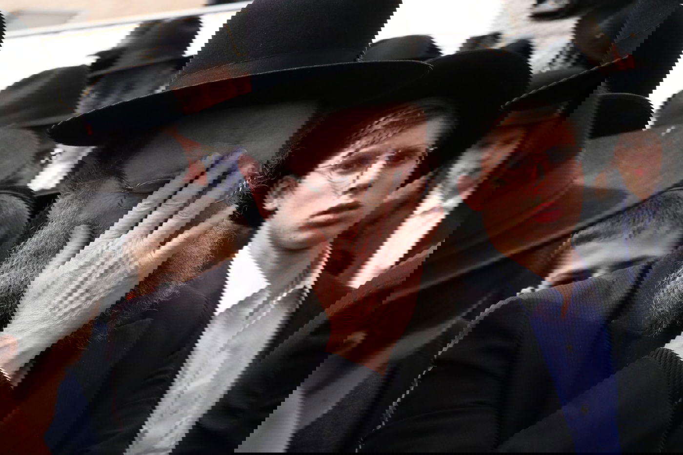 מסע הלוויית הגאון רבי זאב ברלין זצ"ל