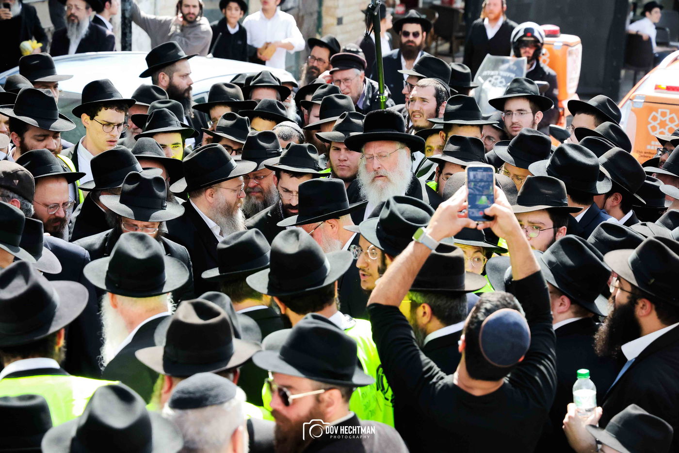 מסע הלוויית הגה"ח רבי יוסף יצחק ווילשאנסקי זצ"ל