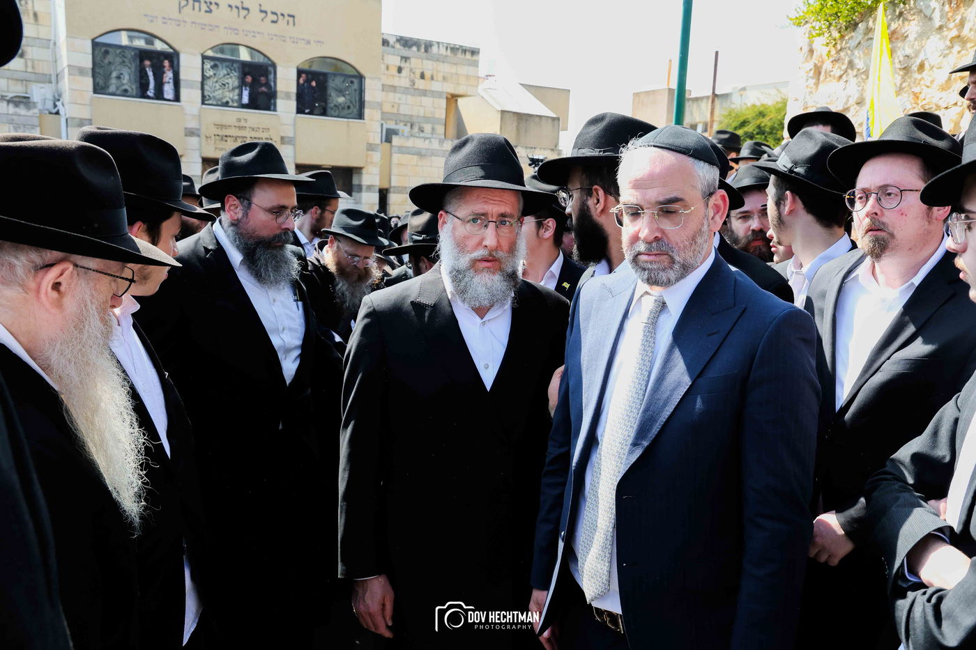 מסע הלוויית הגה"ח רבי יוסף יצחק ווילשאנסקי זצ"ל