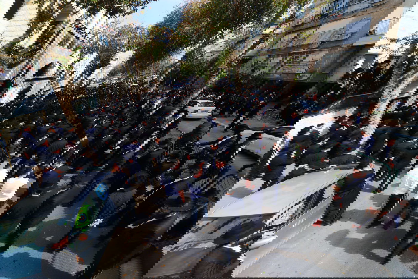 מסע הלוויית הגאון רבי זאב ברלין זצ"ל