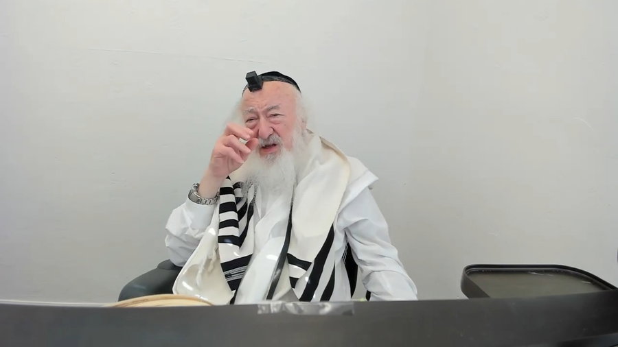 הרב יעקב דוד סטפנסקי בשיעור על מסכת נדרים