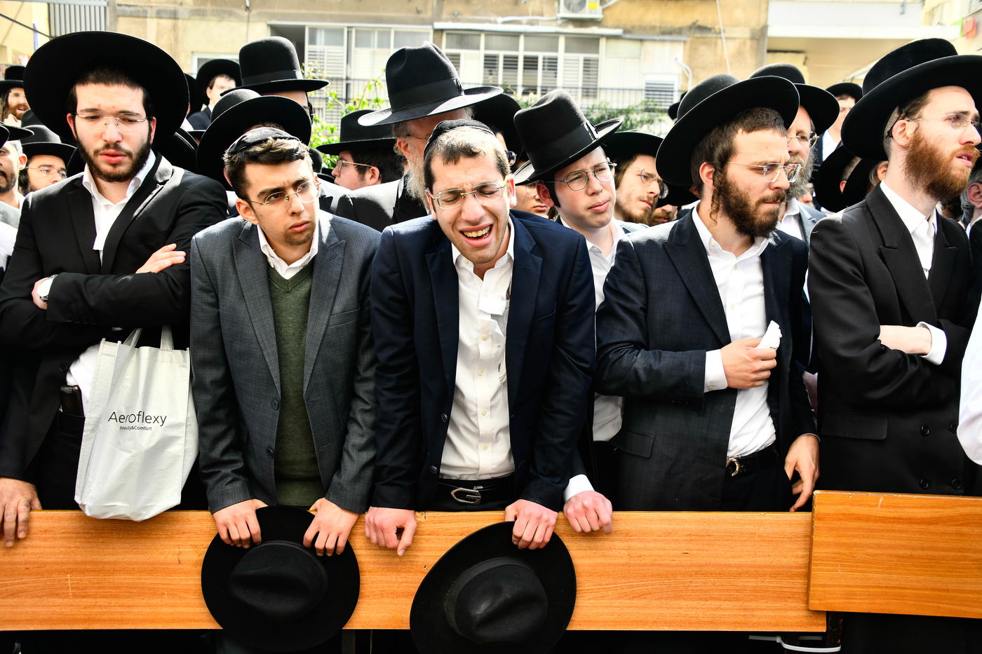 מסע הלוויית הגאון רבי זאב ברלין זצ"ל